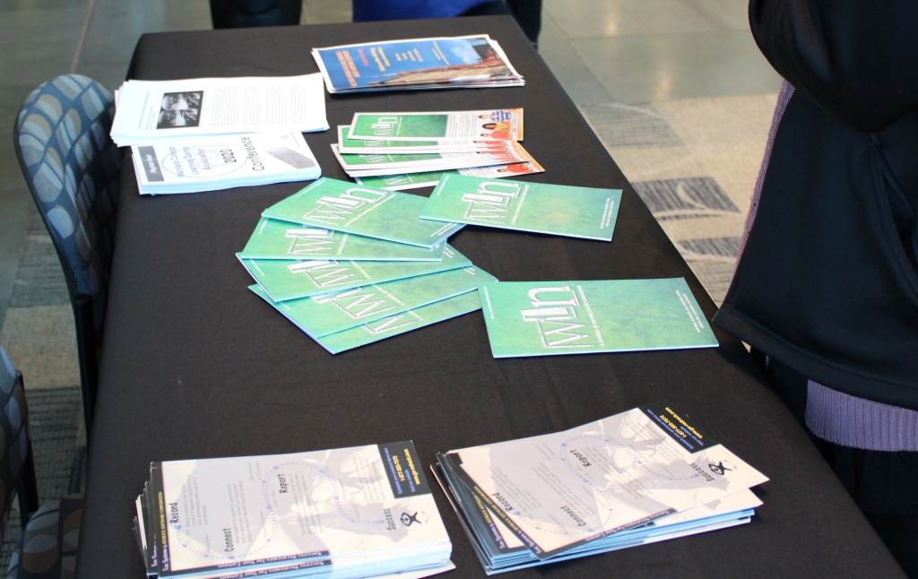 A table of writing center resources.