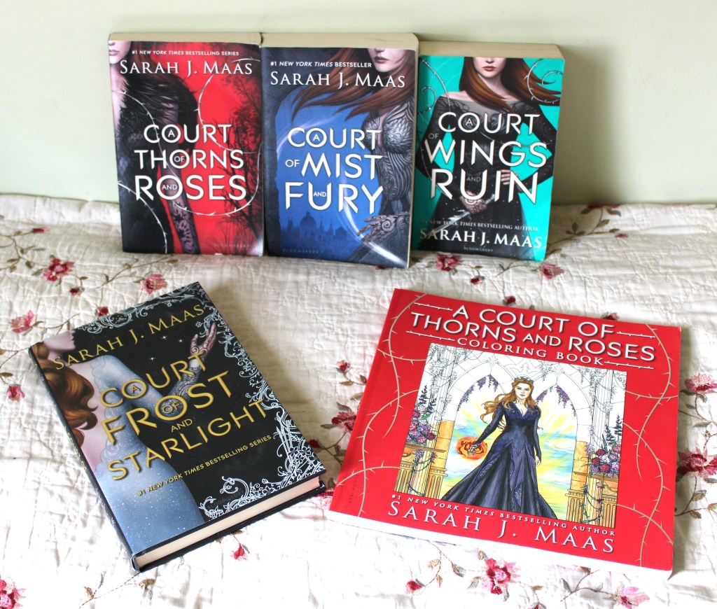 The A Court of Thorns and Roses series by Sarah J. Maas.